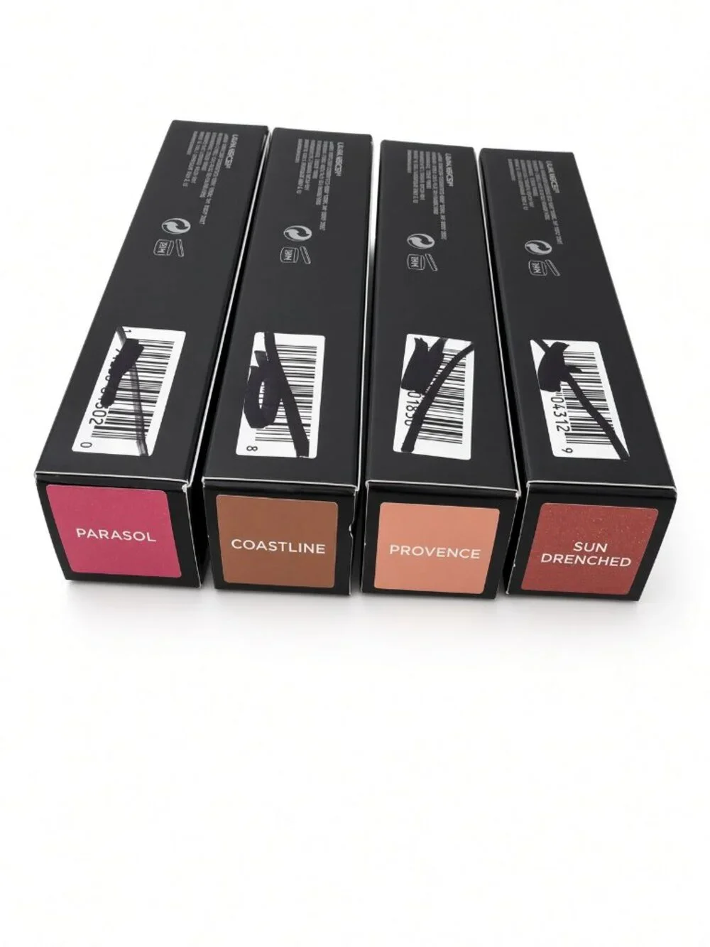 Laura Mercier 4-Pc Lot Blush Parasol Coastline Provence Sun Drenched NWT